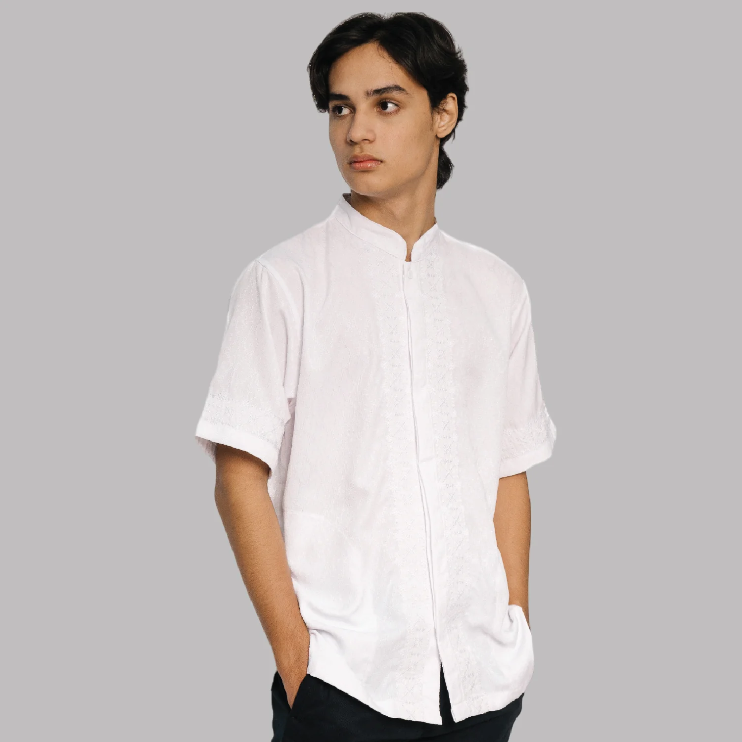 Erigo Koko Short Sleeve Bordir Ghifari White