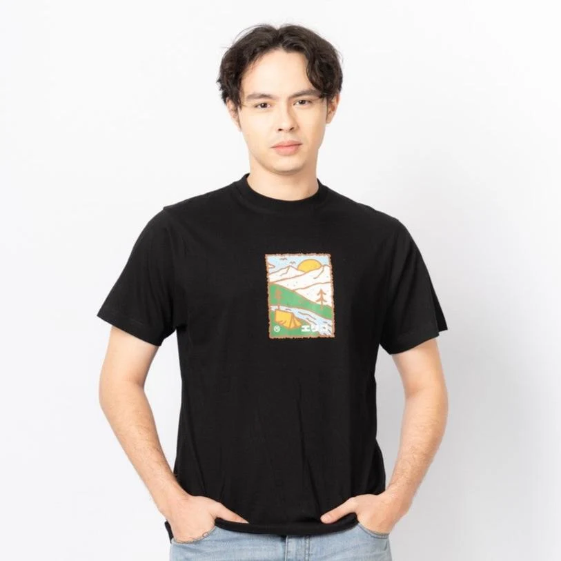Erigo T-Shirt Aslaug Black Unisex